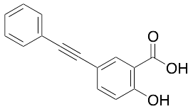 2-Hydroxy-5-(phenylethynyl)benzoic Acid (90%) - image 1