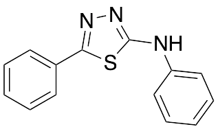 N,5-diphenyl-1,3,4-thiadiazol-2-amine - image 1