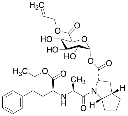 Ramipril Acyl-Alpha-D-glucuronide Allyl Ester - image 1