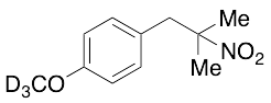 1-Methoxy-4-(2-methyl-2-nitropropyl)benzene-d3 - image 1