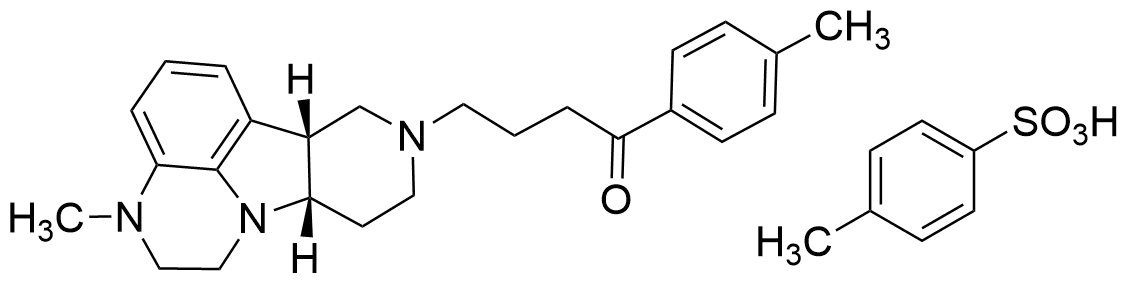 4-Desfluoro-4-methyl Lumateperone PTSA Salt - image 1