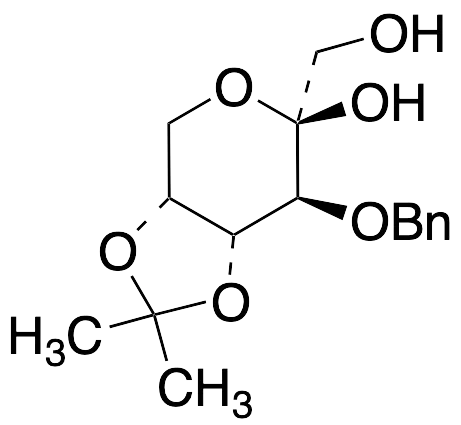 3-O-Benzyl-4,5-O-(1-methylethyldiene)-Beta-D-fructopyranose - image 1