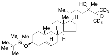3-O-tert-Butyldimethylsilyl-24-methyl-cholest-5-ene-3,24-diol-d7 - image 1