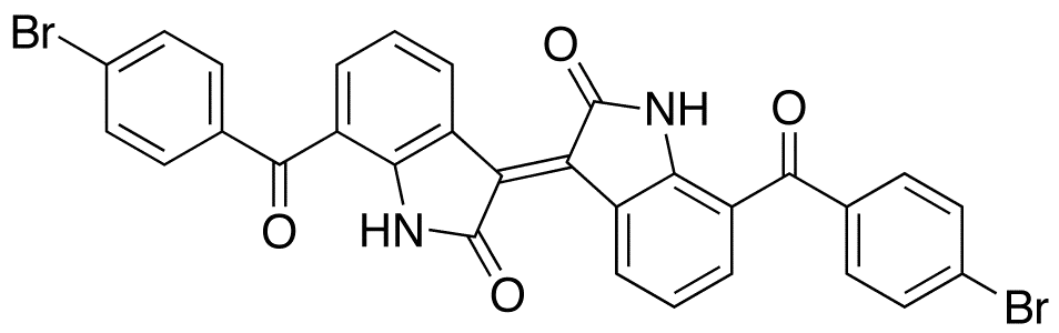 7,7’-Bis(4-bromobenzoyl) Isoindigo - image 1