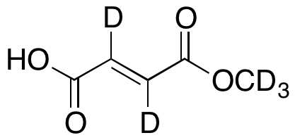 Fumaric Acid Monomethyl Ester-d5 - image 1
