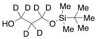3-[[(1,1-Dimethylethyl)dimethylsilyl]oxy]-1-propanol-d6 - image 1
