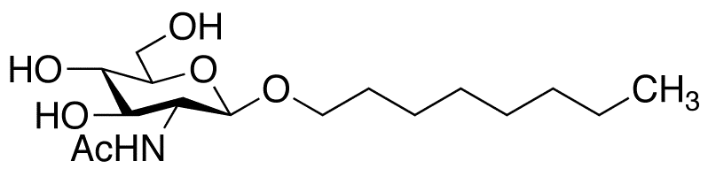 Octyl 2-(Acetylamino)-2-deoxy-Beta-D-glucopyranoside - image 1
