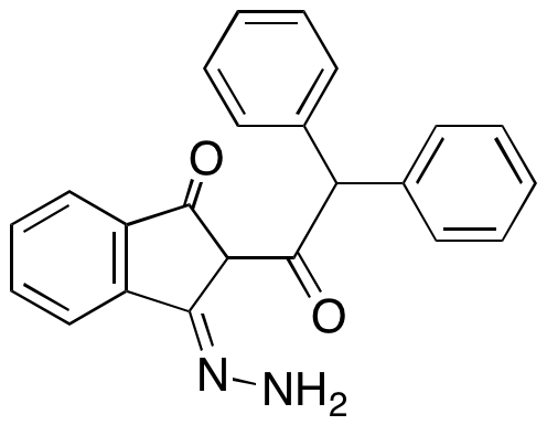 2-Diphenylacetyl-1,3-indandione-1-hydrazone - image 1