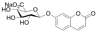 7-Hydroxy Coumarin Beta-D-Glucuronide Sodium Salt - image 1