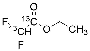 Ethyl Difluoroacetate-13C2 - image 1