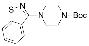 4-(1,2-Benzisothiazol-3-yl)-1-piperazinecarboxylic Acid 1,1-Dimethylethyl Ester - image 1