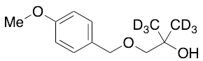 2-Methyl-1-(4-methoxyphenyl)methoxy-2-propanol-d6 - image 1
