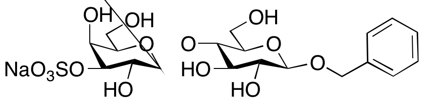 Benzyl 3’-Sulfo-Beta-D-lactoside Sodium Salt - image 1
