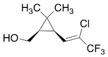 cis-3-(2-Chloro-3,3,3-trifluoro-1-propen-1-yl)-2,2-dimethyl-cyclopropanemethanol - image 1