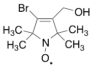 4-Bromo-3-hydroxymethyl-1-oxyl-2,2,5,5-tetramethyl-Delta3-pyrroline - image 1