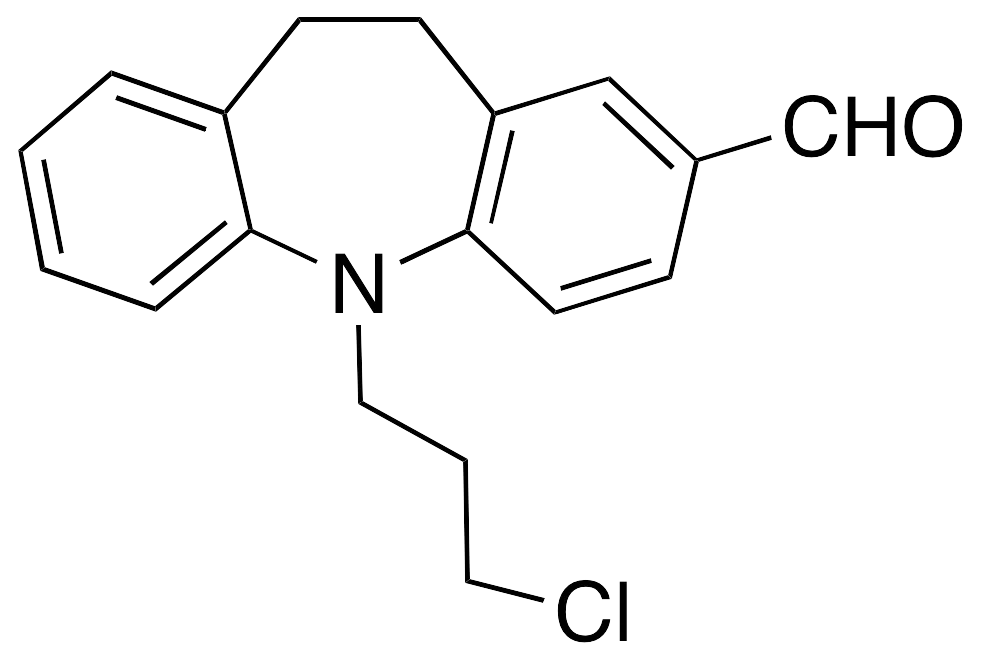 5-(3-Chloropropyl)-10,11-dihydro-2-formyl-5H-dibenz[b,f]azepine - image 1