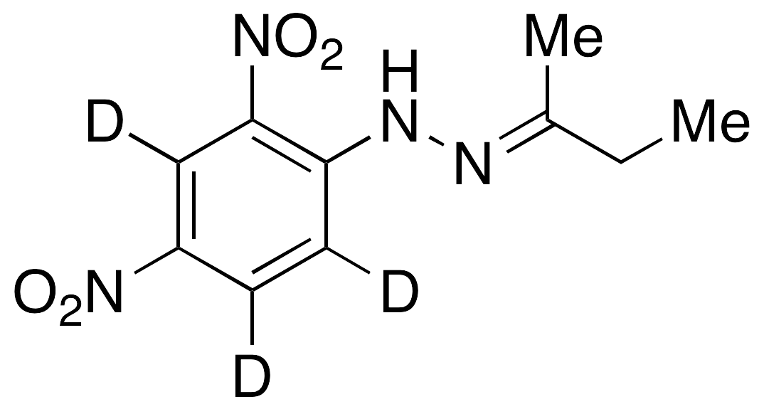 2-Butanone 2,4-Dinitrophenylhydrazone-d3 - image 1
