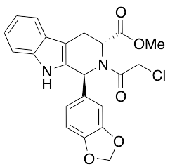 (1S,3R)-1-Benzo[1,3]dioxol-5-yl-2-(2-chloro-acetyl)-2,3,4,9-tetrahydro-1H-b-carboline-3-carboxylic A - image 1