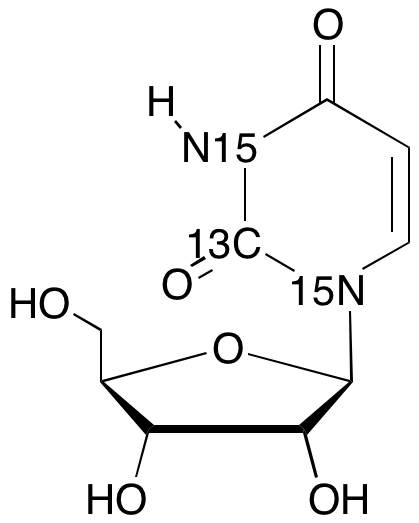Uridine-2-13C-1,3-15N2 - image 1
