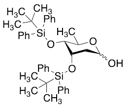 2,6-Dideoxy-3,4-bis-O-[(1,1-dimethylethyl)diphenylsilyl]-D-ribo-hexose - image 1