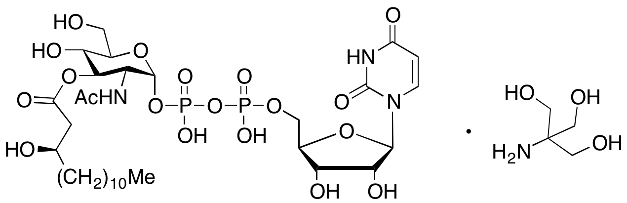 UDP-3-O[R-3-Hydroxymyristoyl]-N-acetylglucosamine Tris Salt (90%) - image 1