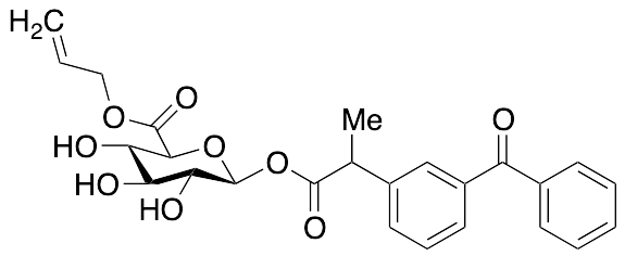rac Ketoprofen Beta-D-Glucuronide Allyl Ester - image 1