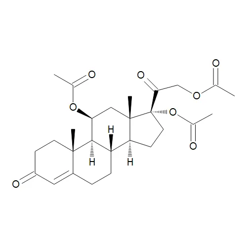 11b,17a,21-Tris(acetyloxy)pregn-4-ene-3,20-dione - image 1