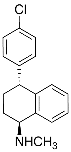 rac-trans-3-Dechloro Sertraline Hydrochloride - image 1