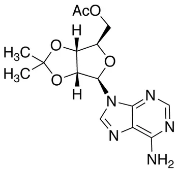 5’-Acetyl-2’,3’-isopropylidene Adenosine - image 1