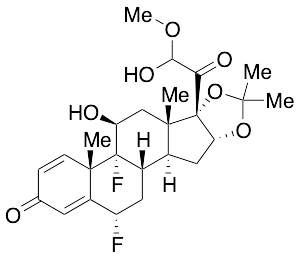 (6Alpha,11Beta,16Alpha)-6,9-Difluoro-11,21-dihydroxy-21-methoxy-16,17-[(1-methylethylidene)bis(oxy)]-pregna-1,4-diene-3,20-dione - image 1