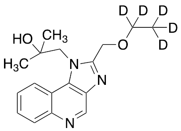 2-(Ethoxymethyl)-Alpha,Alpha-dimethyl-1H-imidazo[4,5-c]quinoline-1-ethanol-d5 - image 1