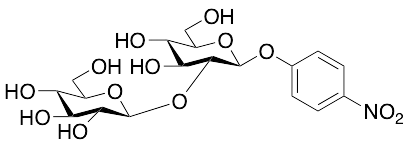 4-Nitrophenyl 2-O-Beta-D-Glucopyranosyl-Beta-D-glucopyranoside - image 1