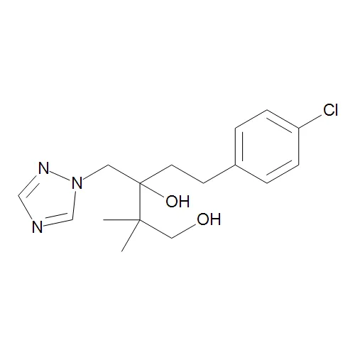 5-(4-Chlorophenyl)-2,2-dimethyl-3-(1H-1,2,4-triazol-1-ylmethyl)-1,3-pentanediol - image 1