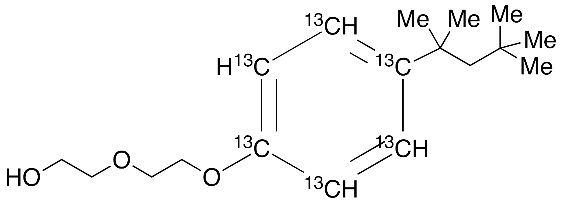 4-tert-Octylphenol Diethoxylate-13C6 - image 1