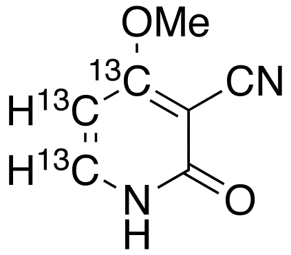 N-Demethyl Ricinine-13C3 - image 1