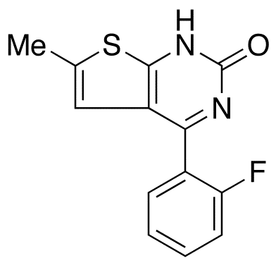 4-(2-Fluorophenyl)-6-methylthieno[2,3-d]pyrimidin-2(1H)-one - image 1