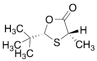 (2R,4S)-2-(1,1-Dimethylethyl)-4-methyl-1,3-oxathiolan-5-one - image 1