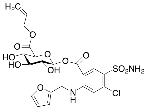 Furosemide Acyl-Beta-D-glucuronide Allyl Ester - image 1