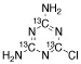 Desethyldesisopropyl Atrazine-13C3 - image 1