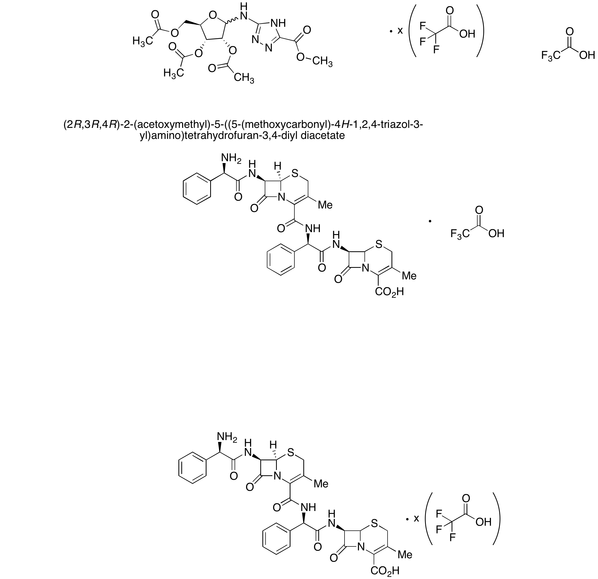 Cephalexin Dimer Trifluoroacetate - image 1