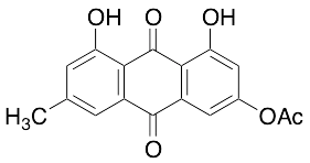 3-(Acetyloxy)-1,8-dihydroxy-6-methyl-9,10-anthracenedione - image 1