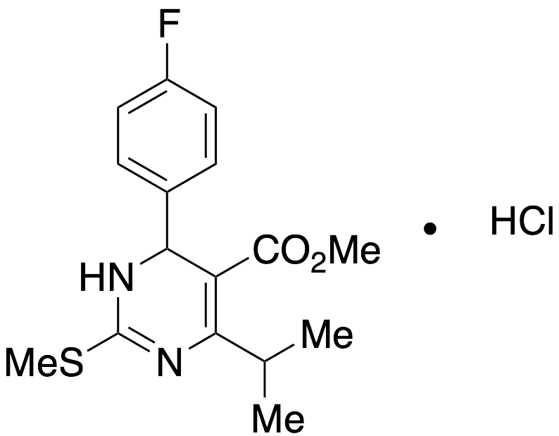 Methyl 6-(4-Fluorophenyl)-4-isopropyl-2-methylthio-1,4-dihydropyrimidine-5-carboxylate Hydrochloride - image 1