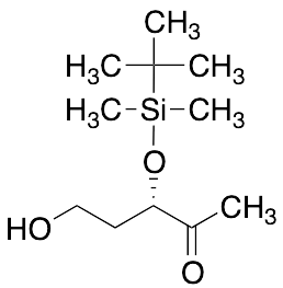 (3S)-3-{[tert-Butyl(dimethyl)silyl]oxy}-5-hydroxypentan-2-one - image 1