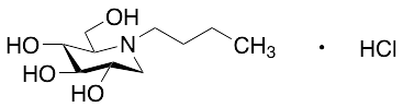 N-Butyldeoxynojirimycin Hydrochloride - image 1