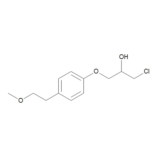rac 1-Chloro-3-[4-(2-methoxyethyl)phenoxy]-2-propanol - image 1