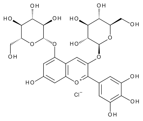 Delphinidin 3,5-Diglucoside (90%) - image 1