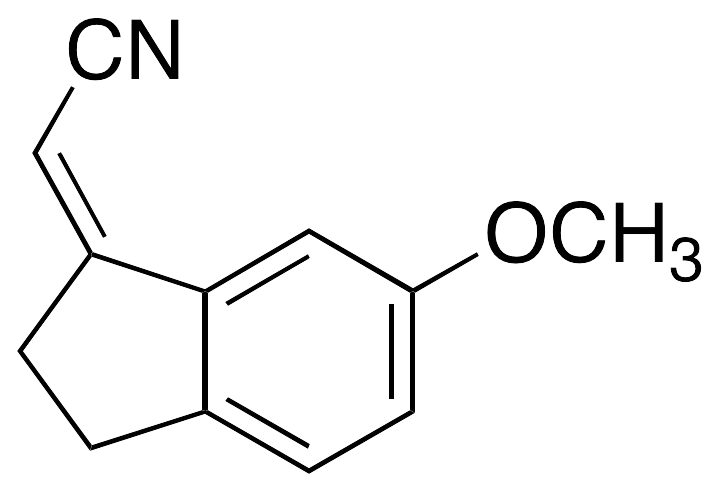 (2Z)-2-(2,3-Dihydro-6-methoxy-1H-inden-1-ylidene)acetonitrile - image 1