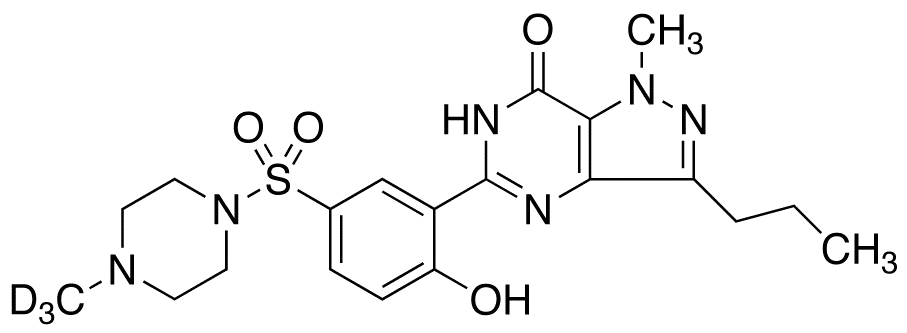 Desethyl Sildenafil-d3 - image 1