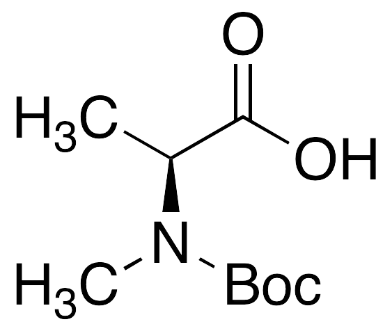 Boc-N-methyl-L-alanine - image 1