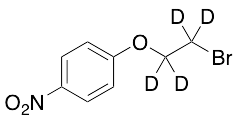2-Bromoethyl-4-nitrophenyl Ether-d4 - image 1